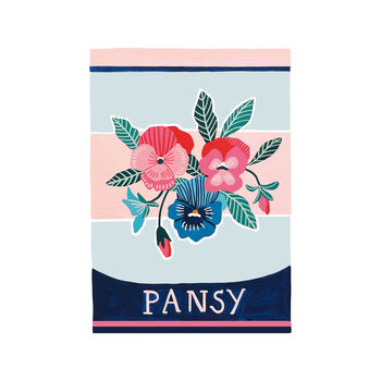 Pansy Floral Print, 2 of 2