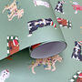 Christmas Dogs Wrapping Paper, thumbnail 4 of 6