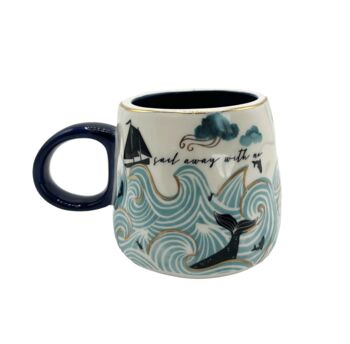 Porcelain Mug With Whale, 3 of 10