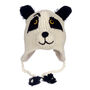 Panda Hand Knitted Woollen Animal Hat, thumbnail 4 of 5