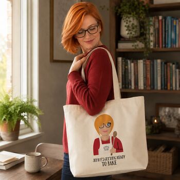 Personalised Baker Tote Bag, 3 of 11