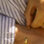 Gold Colour Personalised Cuff Bracelet, thumbnail 5 of 5