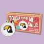 Toucan Make Me Smile! Mini Matchbox Cross Stitch Kit, thumbnail 1 of 7