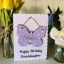 Personalised Granddaughter Sister Niece Butterfly Card, thumbnail 6 of 12