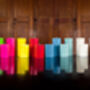 Solid Colour Eco Pillar Candles 15cm And 10 Cm Tall, thumbnail 4 of 12