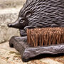 Traditional Cast Iron Hedgehog Boot Brush, thumbnail 7 of 7
