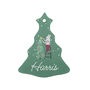 Personalised Christmas Tree Ceramic Decoration, thumbnail 4 of 7