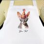 Personalised Gift Apron Cat Birthday Party Hat. 20 Different Breeds, thumbnail 5 of 12