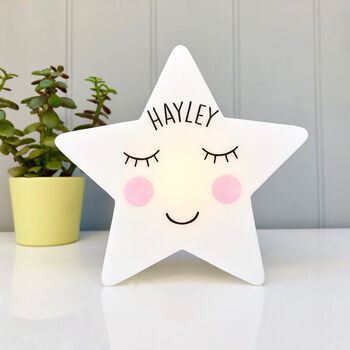 Personalised Children's Bedroom Night Light, 6 of 12