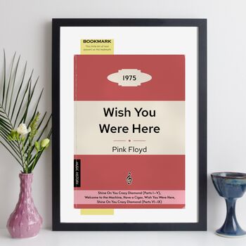 Personalised Favourite Album Music Print Gift For Him Or Her, 8 of 12