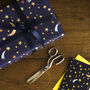 'Starry Night' Pack Of Luxury, Recycled Wrapping Paper, thumbnail 1 of 9