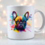 French Bull Dog Gifts. Color Splash, Dog Lover Gift Personalised, thumbnail 4 of 5