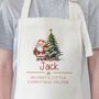 Children's Christmas Apron, thumbnail 2 of 2