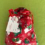 Christmas Fabric Gift Bags, thumbnail 3 of 5