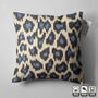 Ikat Cushion Cover With Leopard Pattern, thumbnail 4 of 7