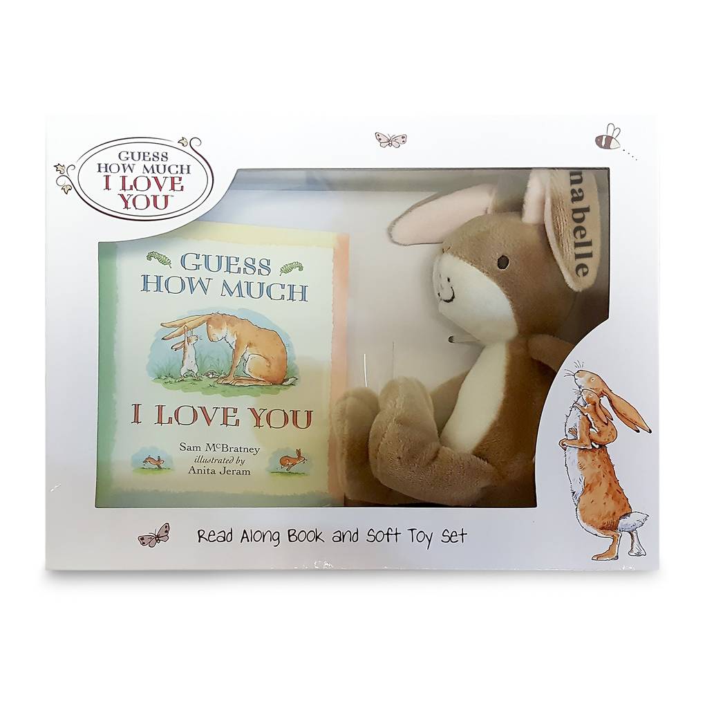 'Guess How Much I Love You' Personalised Gift Set By Jonny's Sister