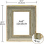 Antique Picture Frame Desk Wall Home Décor, thumbnail 6 of 12
