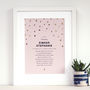 Personalised Christening Gift With Gold Stars, thumbnail 4 of 12