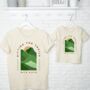 Hitting The Trail Father And Child Walking T Shirts, thumbnail 1 of 2