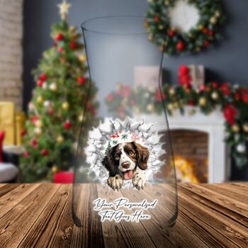 Personalised Christmas Springer Spaniel Break Through, 10 of 10