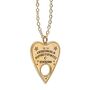 Talking Board Planchette Necklace Greeting Card, thumbnail 2 of 4