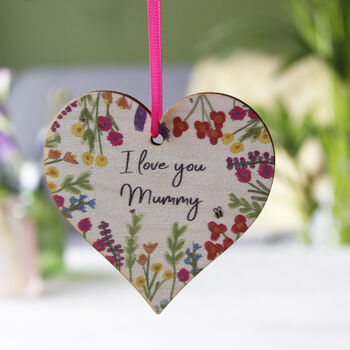 Happy Mother's Day Personalised Card And Wooden Heart, 4 of 6