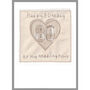 Personalised Heart Birthday Card For Her Any Age, thumbnail 10 of 12