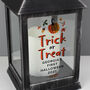 Halloween Personalised Battery Operated Hanging Lantern, thumbnail 3 of 5