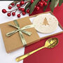 Gold Christmas Tree Coasters, thumbnail 2 of 7