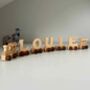 Wooden Letter Personalised Name Toy Train, thumbnail 4 of 7