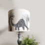 Dinosaur Linen Lampshade, thumbnail 4 of 6