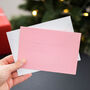 Personalised Merry Christmas From… Braille Card, thumbnail 1 of 3