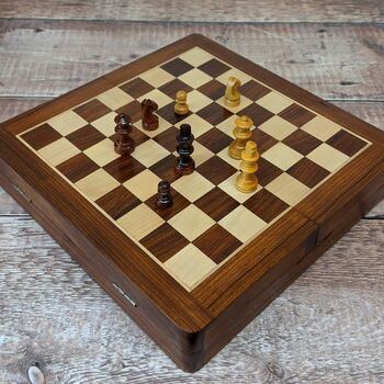 Wooden Chess Set Family Board Game, 5 of 5