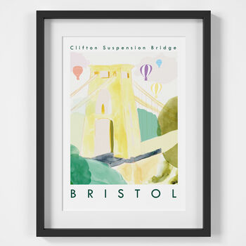 Clifton Suspension Bridge, Bristol Travel Print, 2 of 3