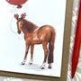 Horse Christmas Card, thumbnail 2 of 2