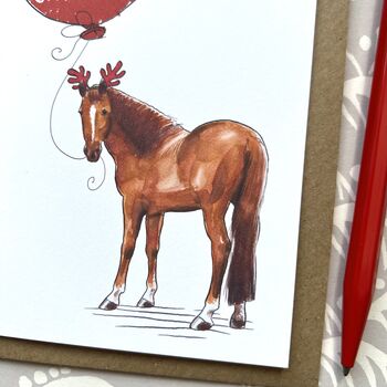 Horse Christmas Card, 2 of 2