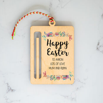 Personalised Happy Easter Money Holder Gift, 4 of 5
