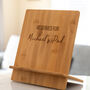 Personalised Tablet Stand Reserved For, thumbnail 4 of 5