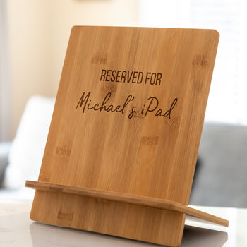 Personalised Tablet Stand Reserved For, 4 of 5