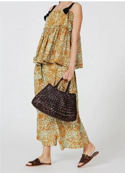 Hand Weaving Leather Bag Tote, 3 of 12