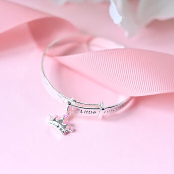 Little Princess Crown Bangle, 3 of 3