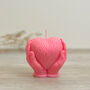 Pink Heart Shape Valentine's Scented Candle Gift, thumbnail 1 of 9