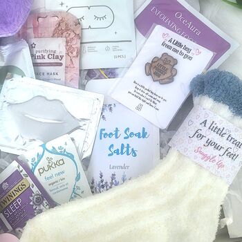 Ultimate Cosy Night Pamper Hamper, Spa In A Box Gift, 3 of 11