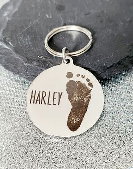 Actual Footprint/Finger/Hand/Paw/Nose Round, 2 of 3