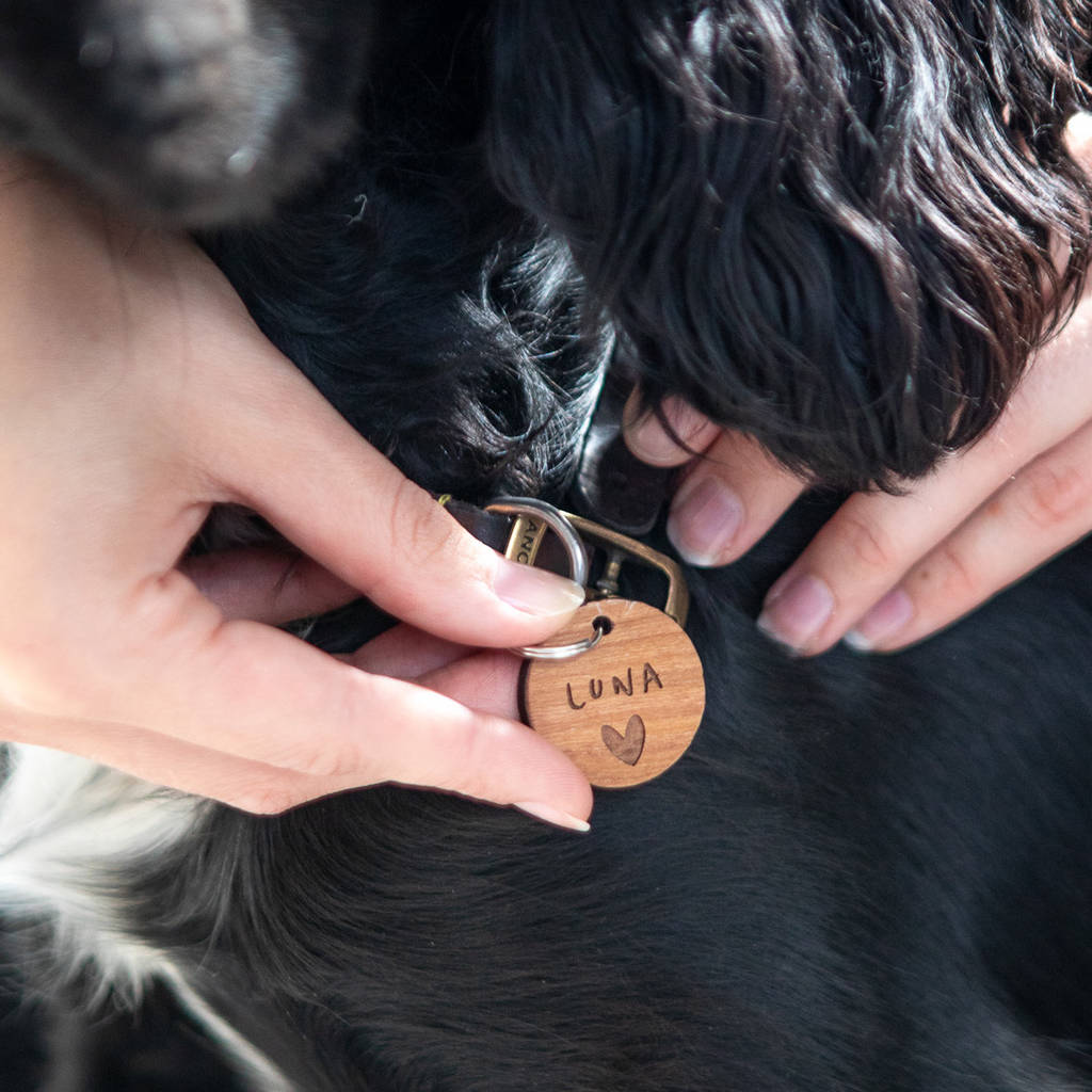 Personalised Heart Pet Tag, 1 of 8