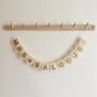 Personalised Rose Gold And Ivory Bunting, thumbnail 2 of 5