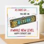 Whole New Level Father's Day Card, thumbnail 1 of 2