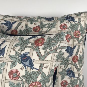 William Morris Trellis Cushion Cover, 2 of 4