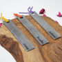 Motivational Sentiment Iron Bookmark Polished Finish, thumbnail 3 of 8