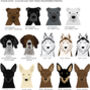 Personalised Confetti Dog Breed Birthday Card, thumbnail 5 of 10